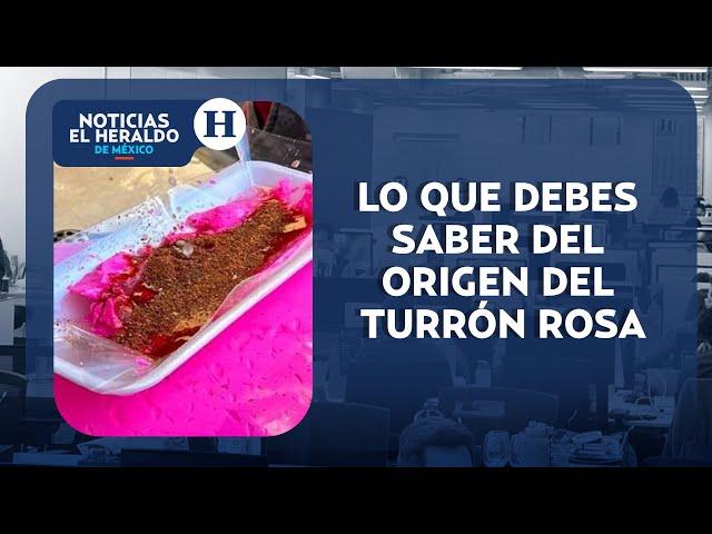 ¿Qué es el turrón rosa? El postre viral de TikTok | Noticias el Heraldo