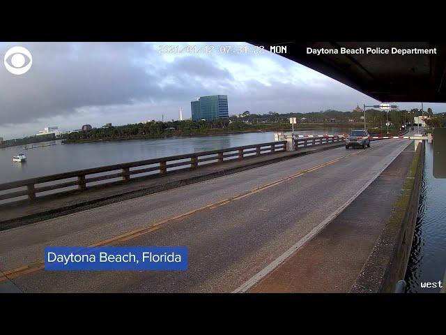 WEB EXTRA: Florida Driver Jumps Drawbridge