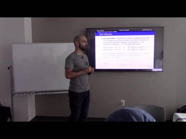 Andrew Critch – Logical Induction (technical portion)