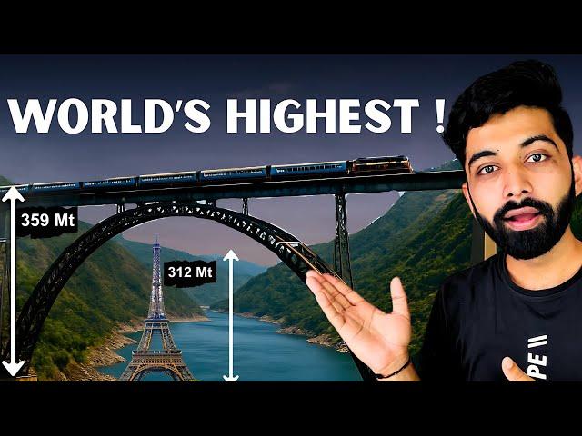 Duniya Ka Tallest Bridge | Indian Engineering Marvel | Raj Chaudhary