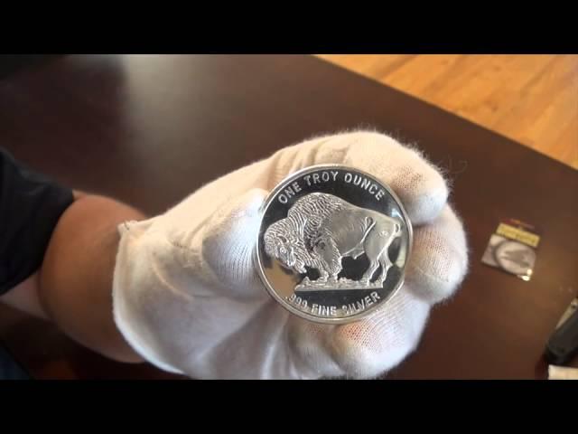 NTR 1 oz. Silver Buffalo Round