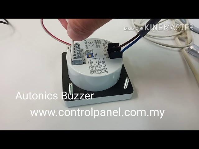 Autonics 4 sound Melody Buzzer Model: B6MA-4GLN | Control Panel Malaysia