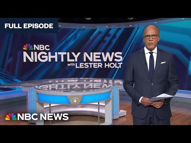 Nightly News Full Broadcast - May 20