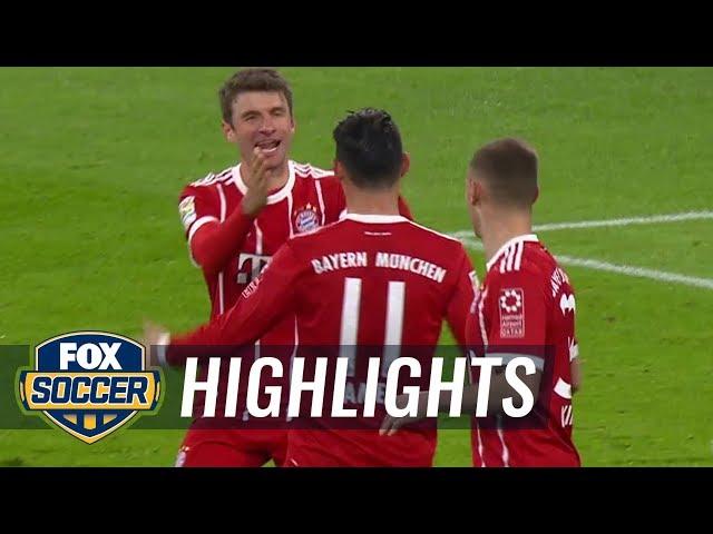 Bayern Munich vs. Werder Bremen | 2017-18 Bundesliga Highlights