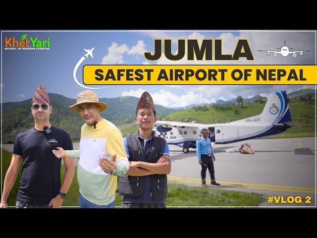 Jumla Airport | Nepal Tourism | Nepal Farming | Vlog | Travel |Jittu Chauhan