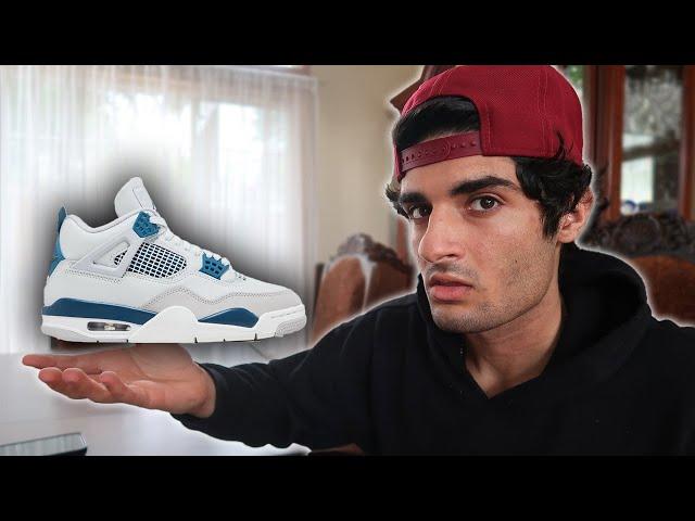 My Military Blue Jordan 4 Prediction! (Don’t Sleep)