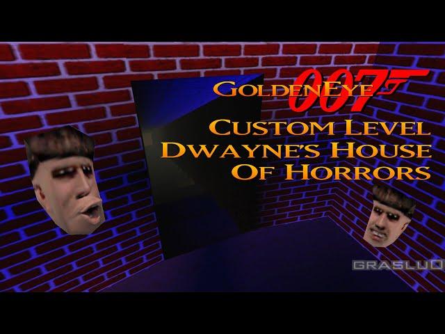 GoldenEye 007 N64 - Dwayne's House of Horrors  - 00 Agent (Custom level)