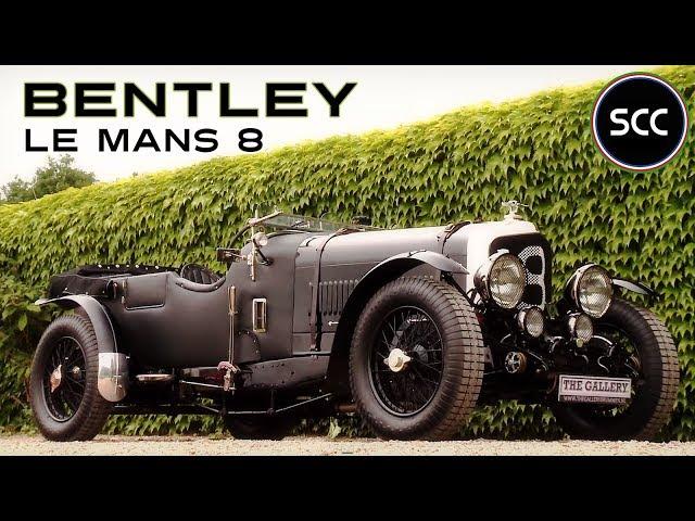 BENTLEY LE MANS 8 EIGHT 6.5 Short Chassis 1948 - Blower - Modest test drive - Engine sound | SCC TV