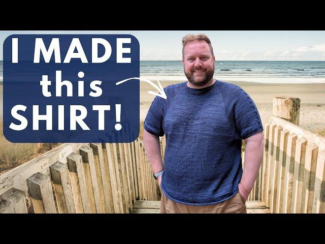I Knit a Summer Shirt—and Took It to the Beach! New Skill, New Tee, New Season of Knitting!