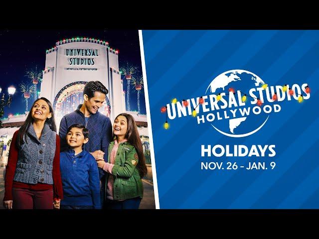 Celebrate the Holidays at Universal Studios Hollywood