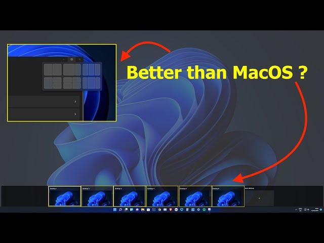 Multiple Desktops in Windows 11 is COOL, BUT...