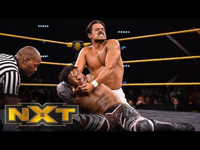 Lio Rush vs. Angel Garza – NXT Cruiserweight Championship Match: WWE NXT, Dec. 11, 2019