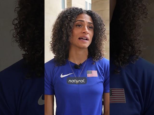 Sydney McLaughlin talks her perfect race, her tiara, and more #Shorts