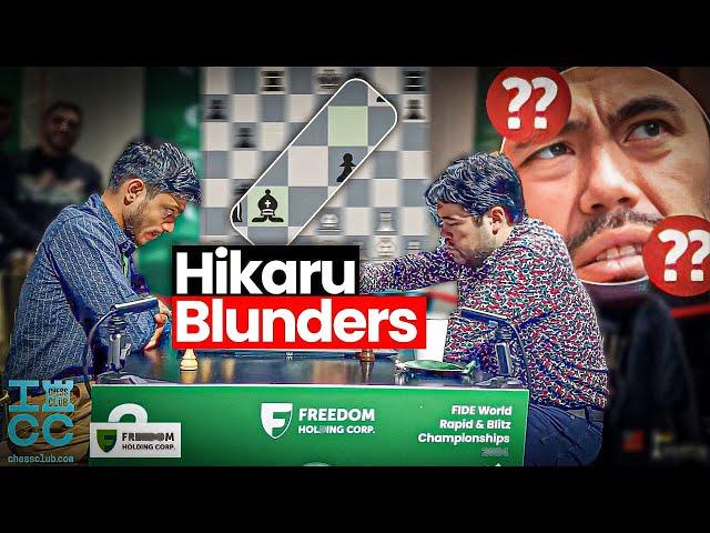 Aravindh Chithambaram stuns Hikaru Nakamura | World Blitz 2024