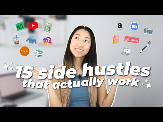 15 Side Hustle Ideas for 2024  businesses my friends & I have tried and made it work