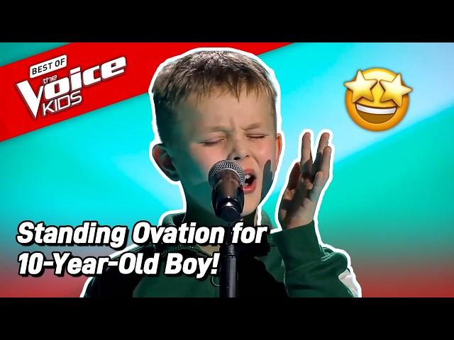 VIRAL SENSATION Bjarne Impresses Everyone on The Voice Kids 2024! 