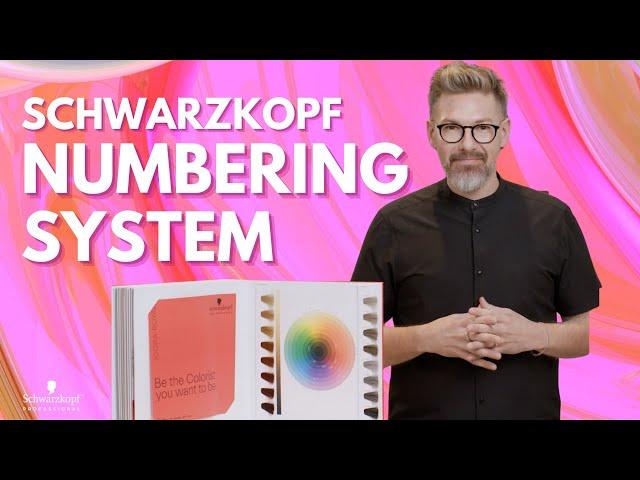 Schwarzkopf Number System Explained The Breakdown w/ Ian | Schwarzkopf Professional