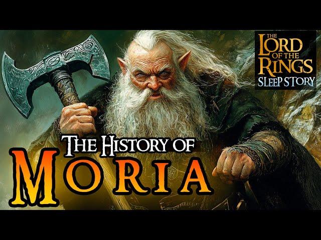 The History of Moria (Khazad-dûm) | MIDDLE-EARTH ASMR Bedtime Story