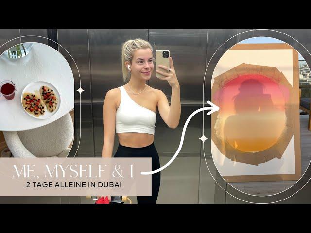 HANNAH ALLEIN IN DUBAI  Girlsnight + Haul + get productive with me | Hannah Geuenich