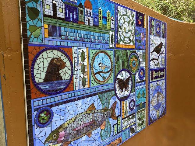 Mosaic Art Captures River Creatures at MK Nature Center