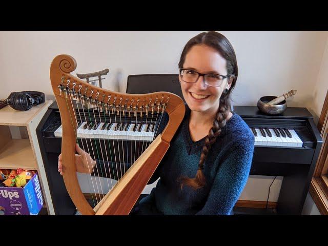 19 String Harp (With Levers!) from Amazon | Review | Unboxing