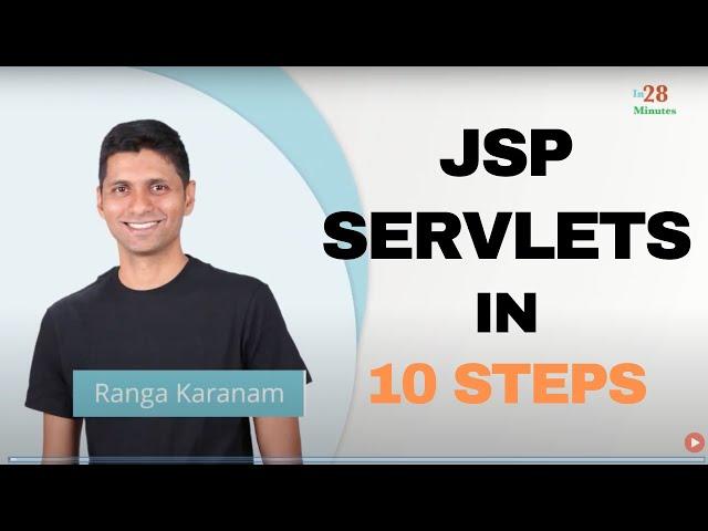 JSP and SERVLETS Tutorial : First Java Web Application In 25 STEPS