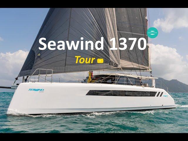 Seawind 1370 Sailing Catamaran - Boat Tour and Video Review #cruising  #yachts