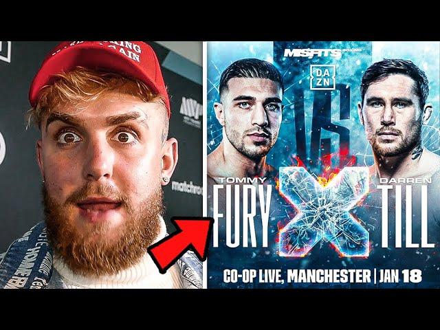 Jake Paul Responds To Tommy Fury VS Darren Till