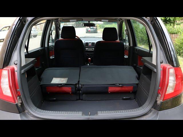 Hyundai Getz - How to Expand the Cargo Space