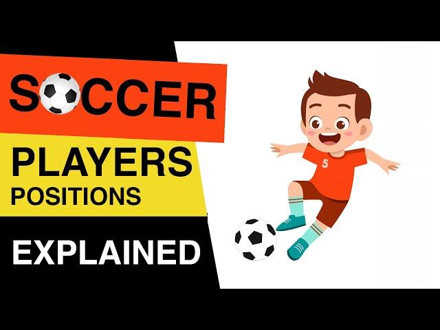 Soccer Player Roles and Positions : Soccer Players Positions Explained : Soccer