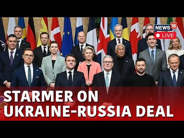 LIVE: Starmer Calls On  European Leaders To Step Up at a 'Once in a Generation' Moment | Zelensky