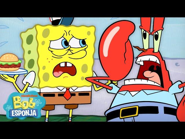 Bob Esponja | Seu Siriguejo Sendo O PIOR Por 45 Minutos Seguidos  | Bob Esponja em Português