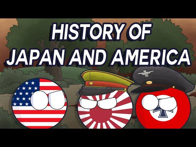 The Dark History Of Japan And America In Countryballs (ft. Viddy's Vids)