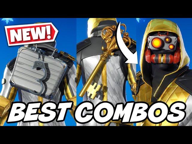 BEST COMBOS FOR *NEW* GOLDEN ARCHETYPE SKIN! - Fortnite