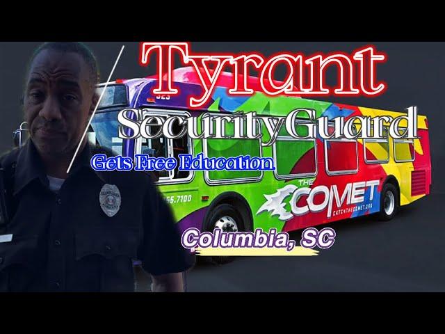 Tyrant Security Attempts To Impose Authority…Police Backup Gets Shutdown!!