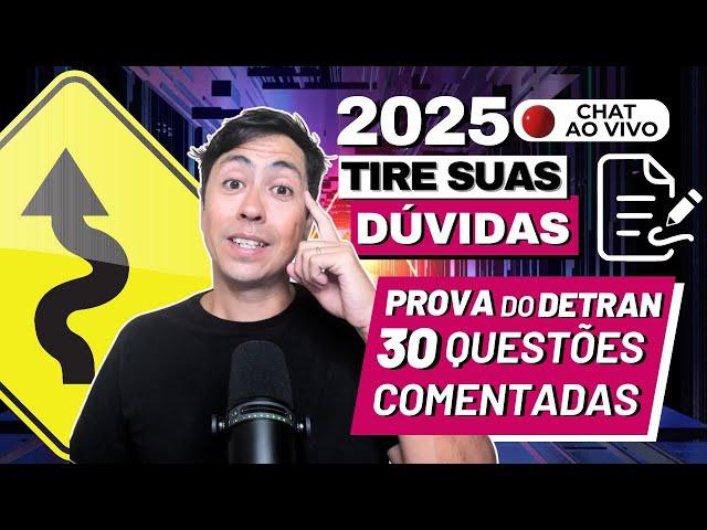 Detran Theoretical Test 2025 – 30 QUESTIONS WELL-ASSOCIATED IN TESTS ALL OVER BRAZIL! DETRAN EXAM...