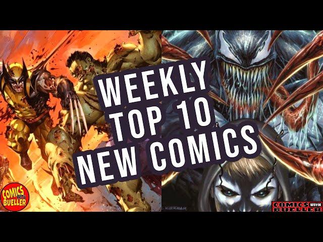 HOT TOP 10 KEY NEW COMICS TO BUY FOR OCTOBER 30TH - WEEKLY PICKS FOR NEW COMIC BOOKS  MARVEL / DC