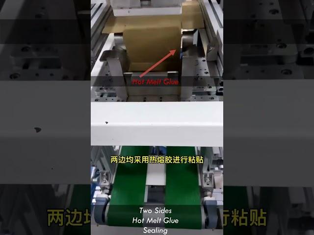 Lid & Base Box Folding Machine With Glue Seal