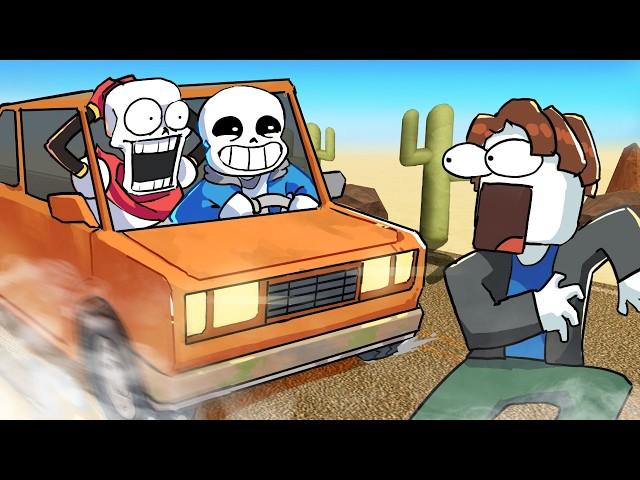 IF UNDERTALE played ROBLOX FUNNY GAMES (Animation)