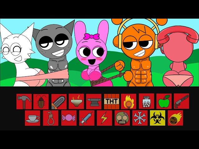 Incredibox Sprunki - Sinner Edition New Mod But WITH LOVE SUS MOD! (Compilation) | Cartoon Animation