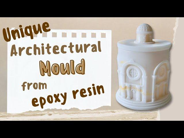 Using Concrete Mold on Epoxy Resin | Marble Effect | Boowan Nicole Mould