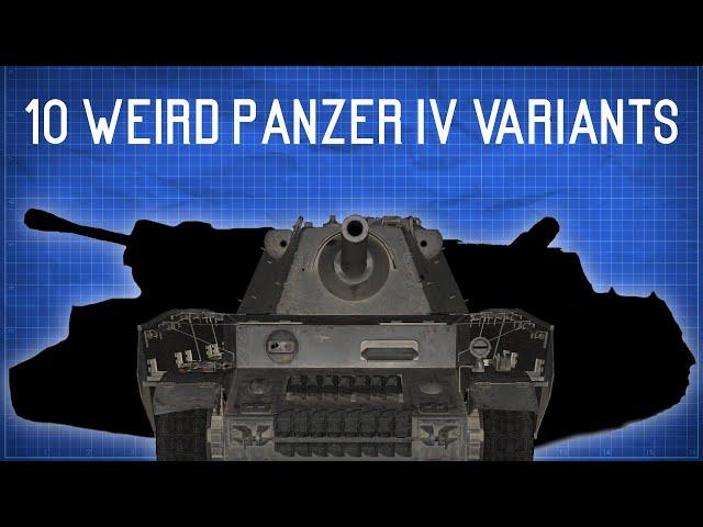 10 Weird Panzer IV Variants