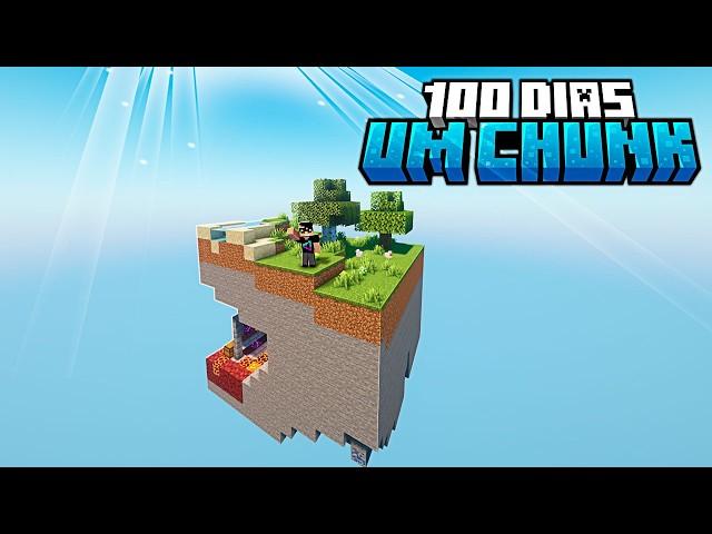 SOBREVIVI 100 DIAS EM UM CHUNK COM 20 BIOMAS NO MINECRAFT - O FILME