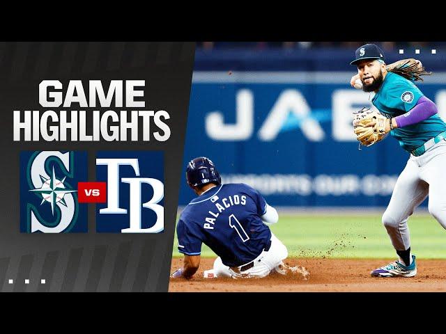 Mariners vs. Rays Game Highlights (6/24/24) | MLB Highlights