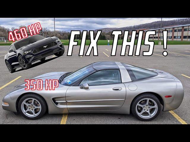 Get more power out of your C5 Corvette (Mustangs, Camaros and Challengers BEWARE!)