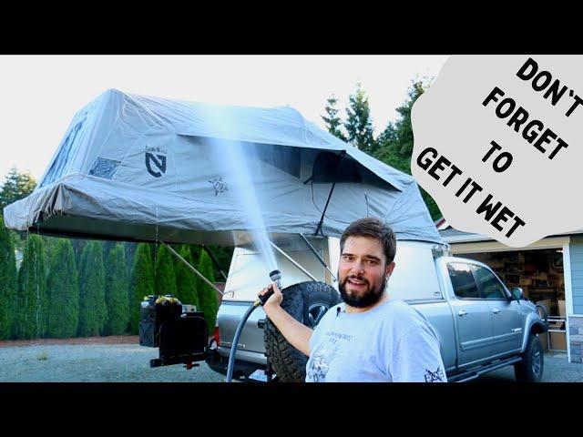 Is Your Tent Leaking? - Seasoning & Sealing Overland Tents