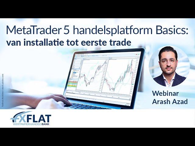 FXFlat MetaTrader 5 handelsplatform Basics  - van installatie tot eerste trade