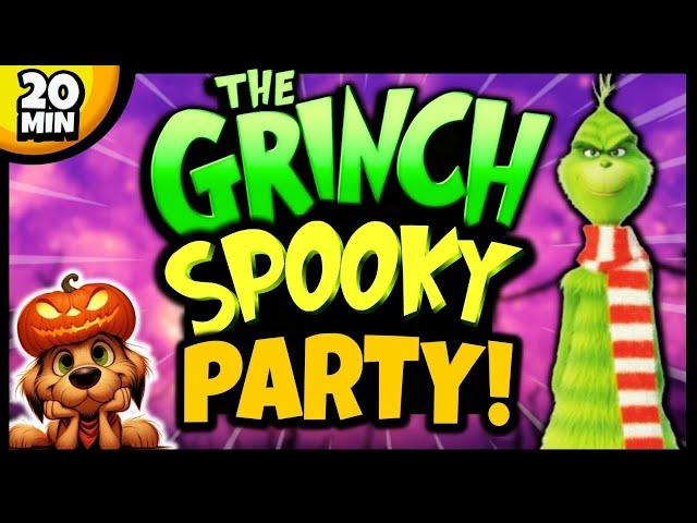  The Grinch Brain Break Party  Freeze Dance  Halloween  Just Dance