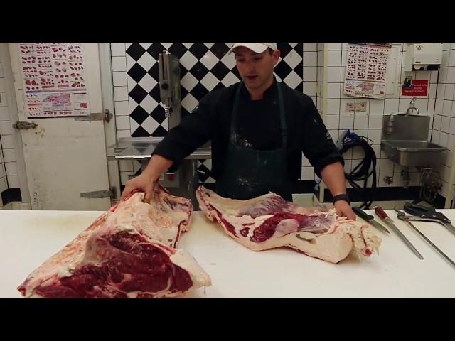 Butchering a Beef Long Loin - Part 1 of 3