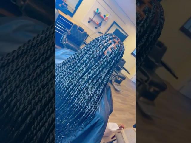 How To Slay These New Braids | #ropebraid #braids #braidedhairstyles #period #newbraids